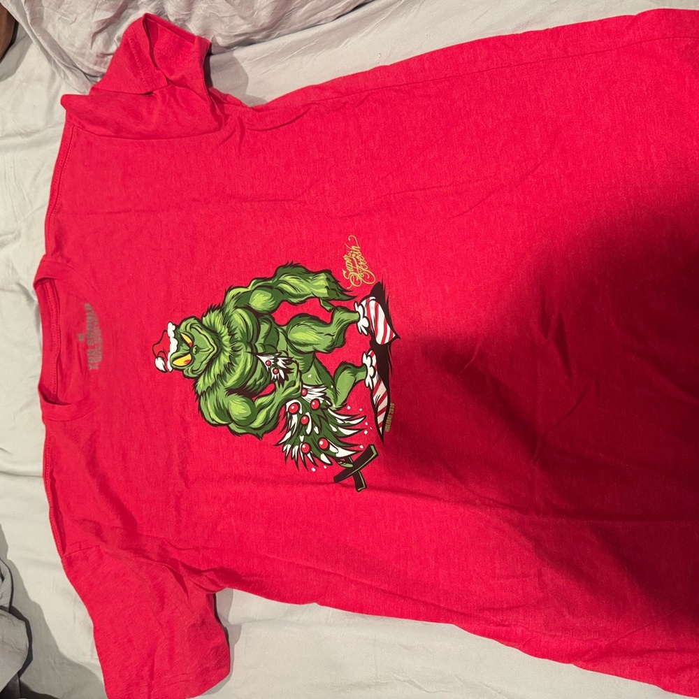Super Fresh Vibrant Red Grinch T-Shirt